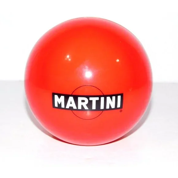 VTG MARTINI Napkin Menu Holder Red Ball Sphere 5" Promotional Bar Restaurant - Picture 1 of 5